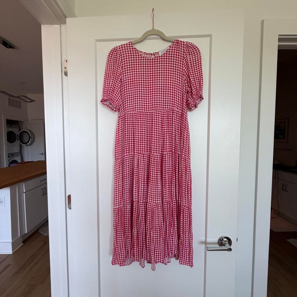 Petal-pup Women's Pink and Red Dress